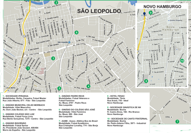 Mapa e Programação do EICON 2015